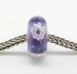 Preview: Purple Dreamdust Flowers - Elfbeads Glas